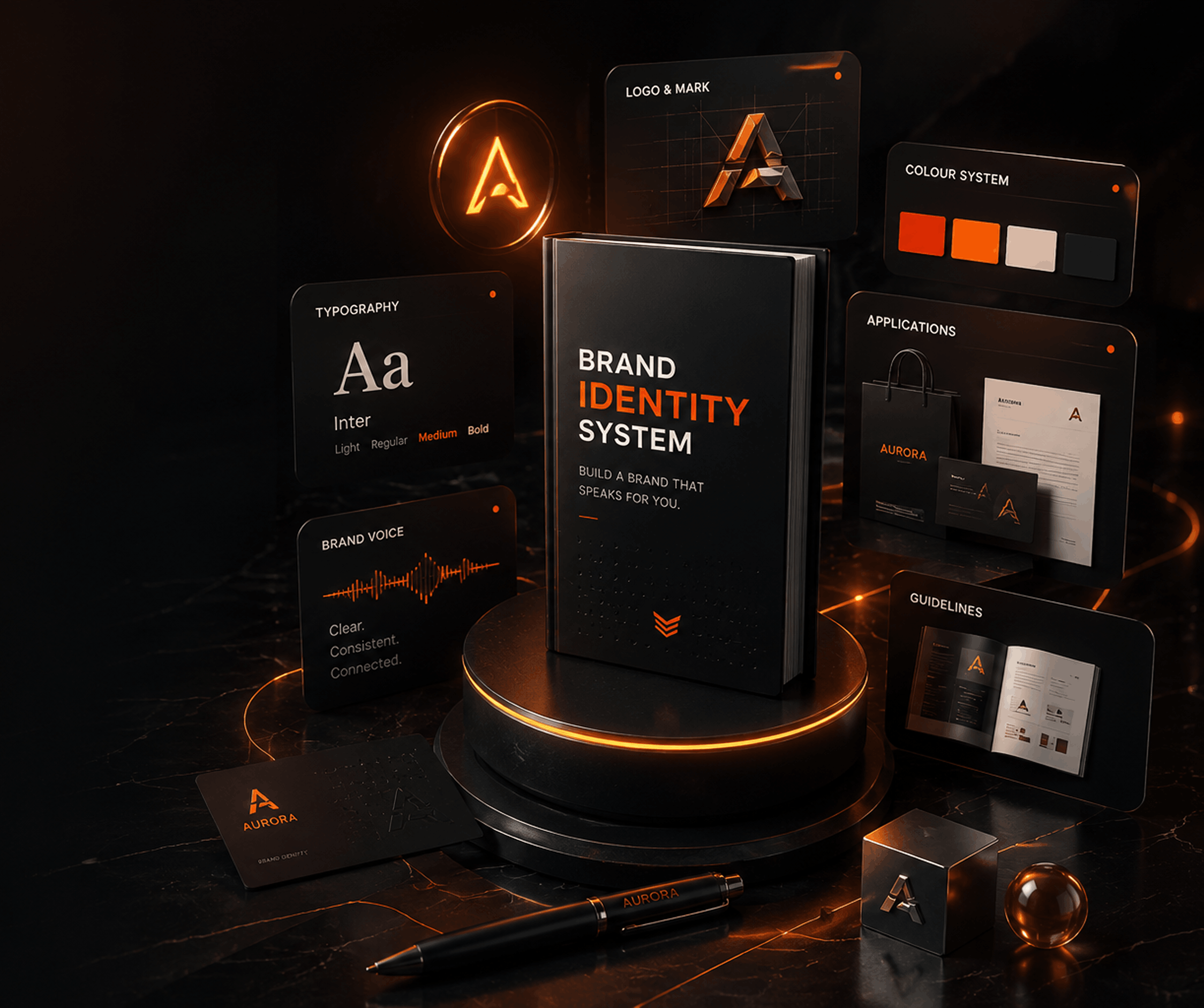 Brand identity systems — for businesses worldwide